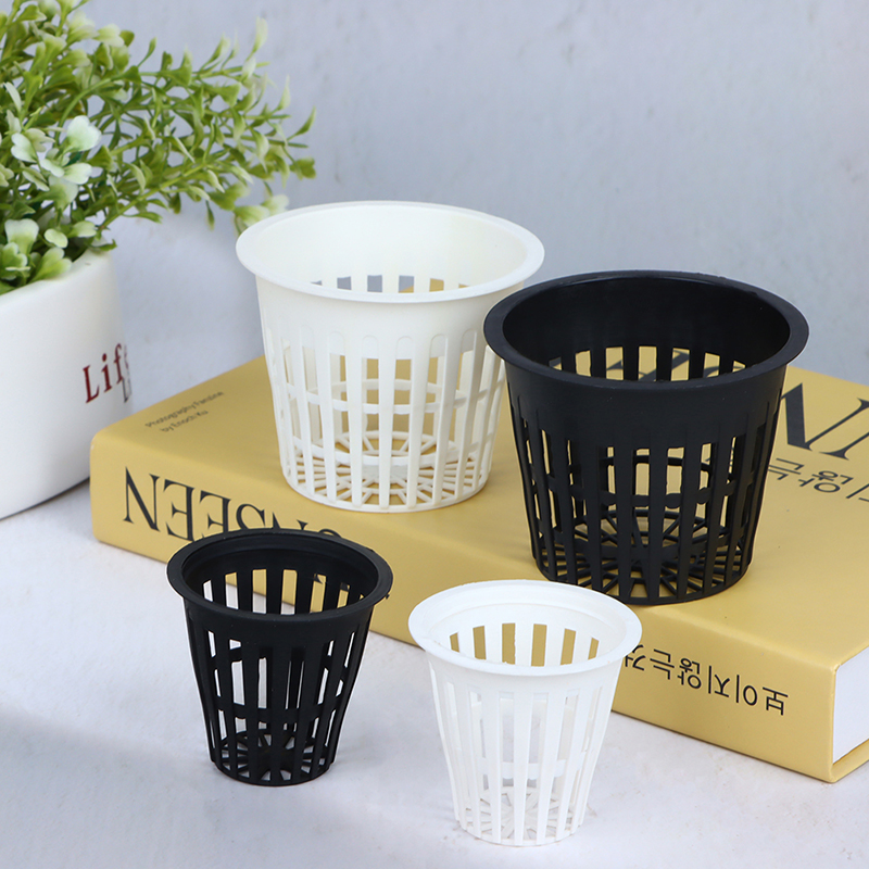 Net Pot 3 Inch - 10 Pezzi Contenitori in Plastica da