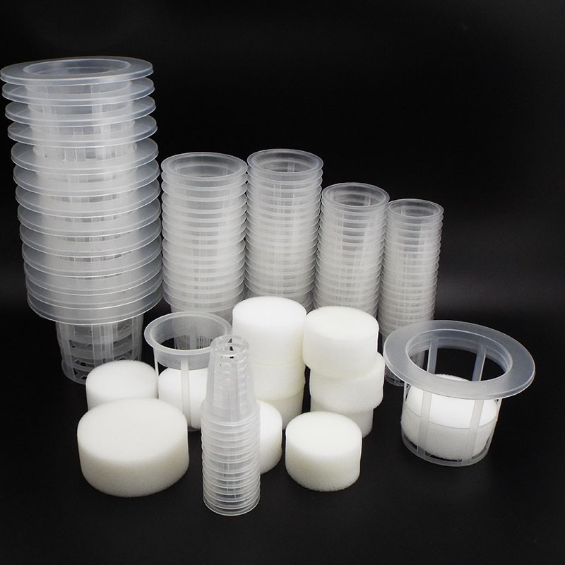 Net Pot 3 Inch - 20 pz Spugna Soiless Idroponica Piantata