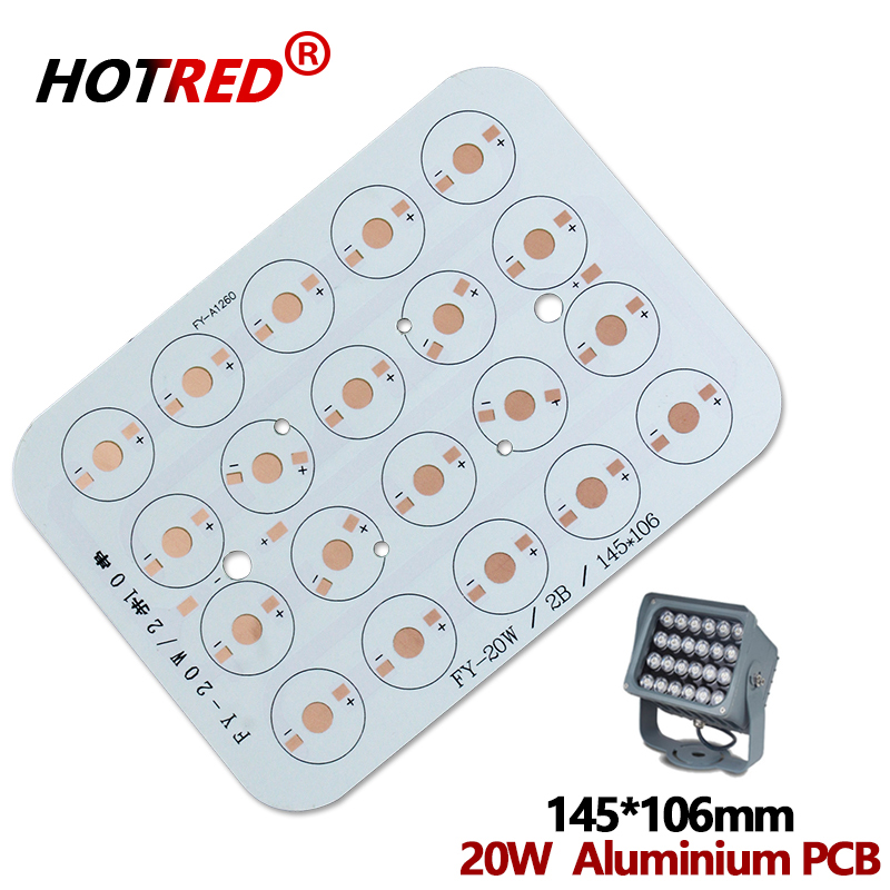 Flood Tray Table - Scheda PCB in alluminio per LED,