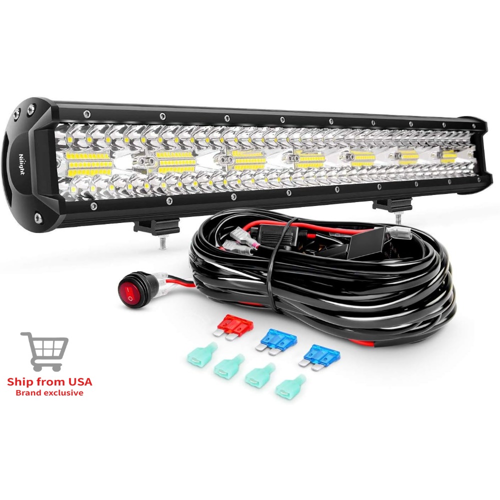 Flood Tray Table - Set di Barre Luminose LED Nilight