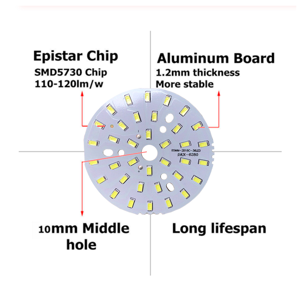 10PCS SMD 5730 LED alluminio s - Flood Tray Table recensione e prezzo