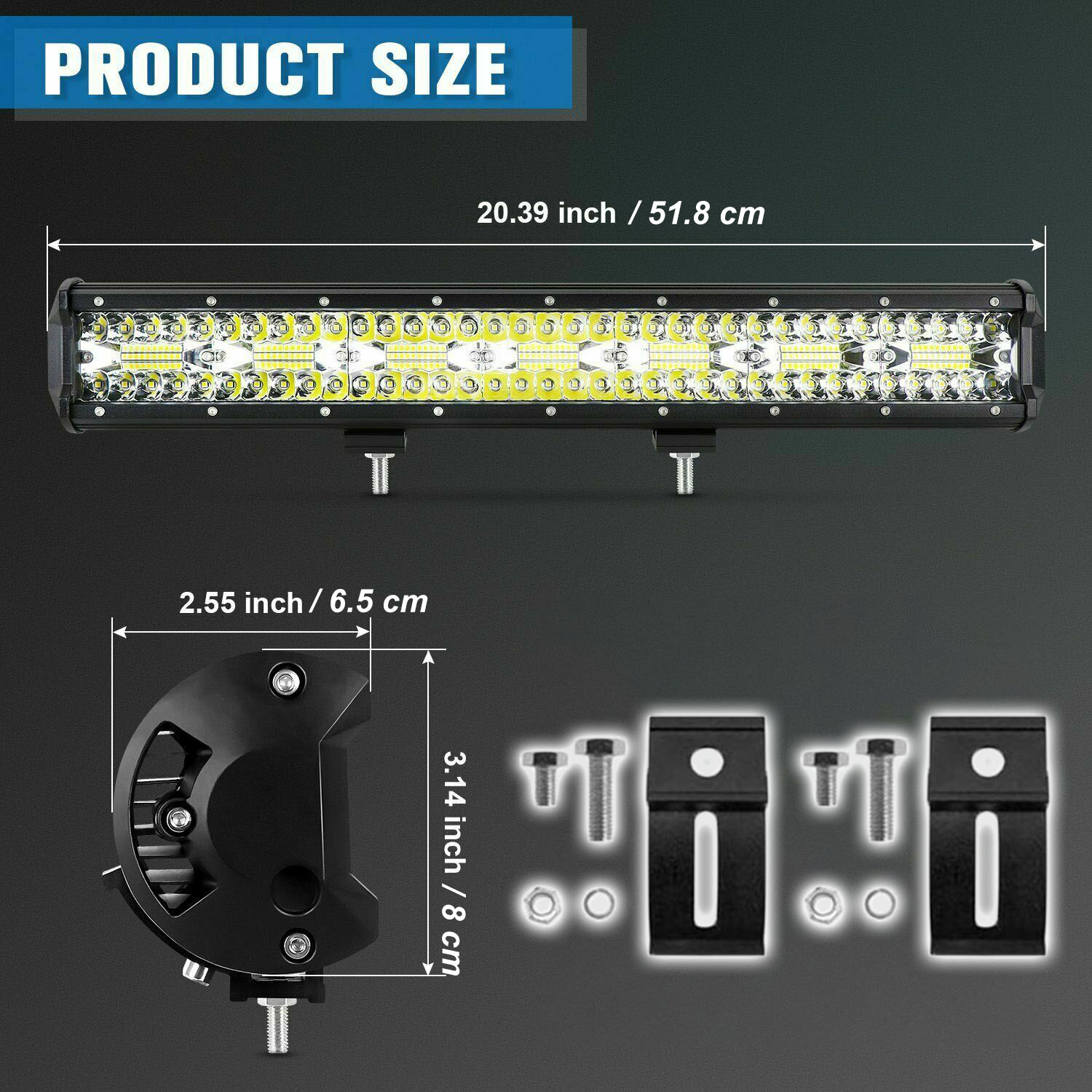 Luce da lavoro a LED da 20 pol - Flood Tray Table recensione e prezzo