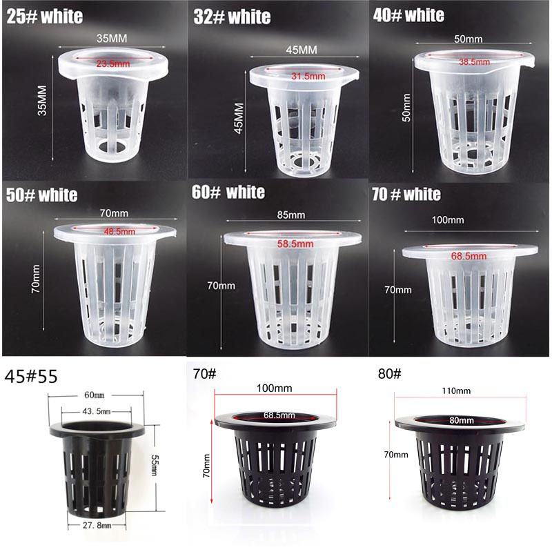 50 pz Idroponico Soilless Magl - Net Pot 3 Inch recensione e prezzo