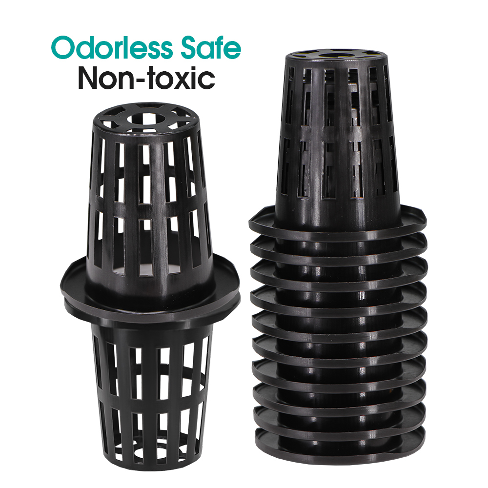 10 pz serra plastica nera scan - Net Pot 3 Inch recensione e prezzo