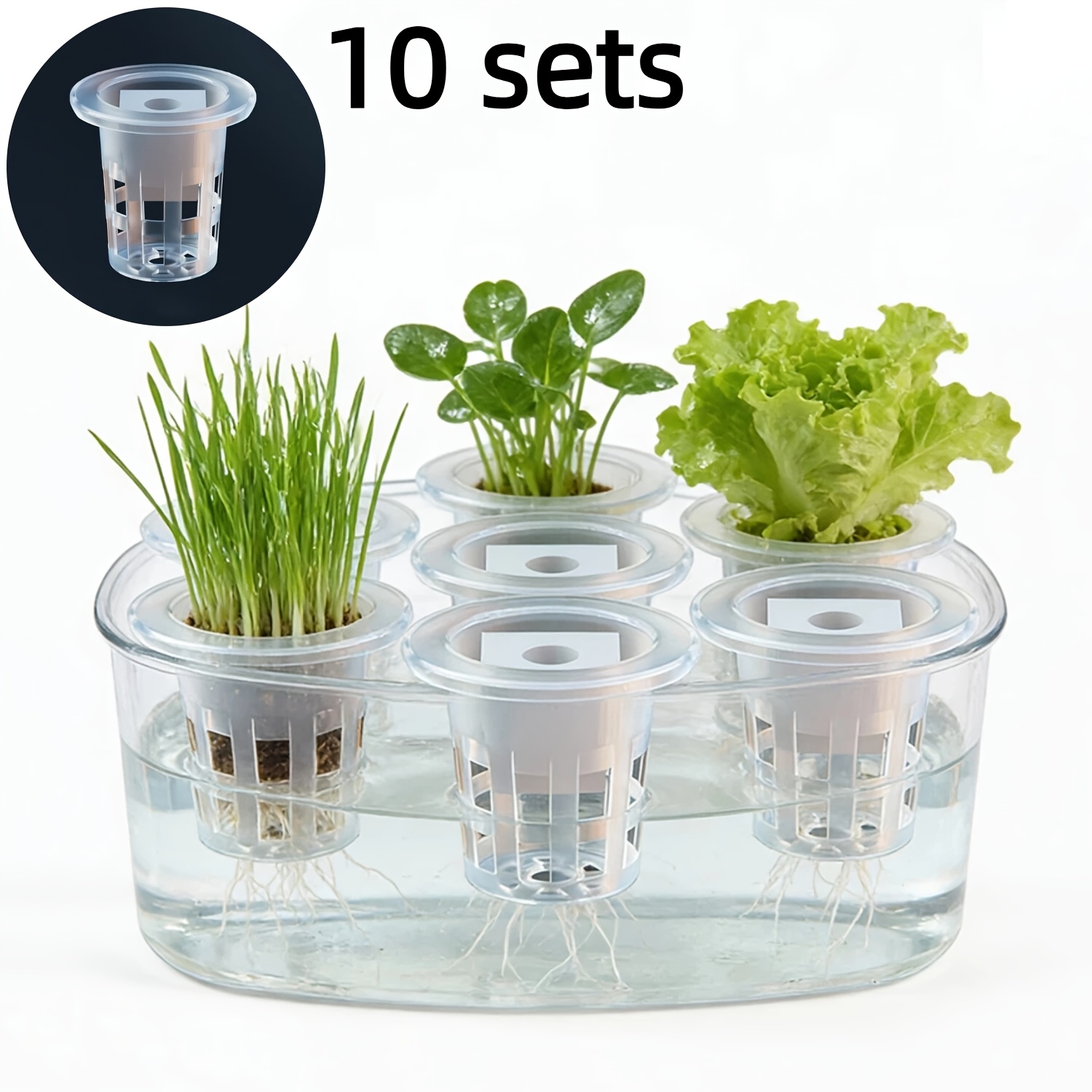 Set di 10 cestini per piantine - Net Pot 3 Inch recensione e prezzo