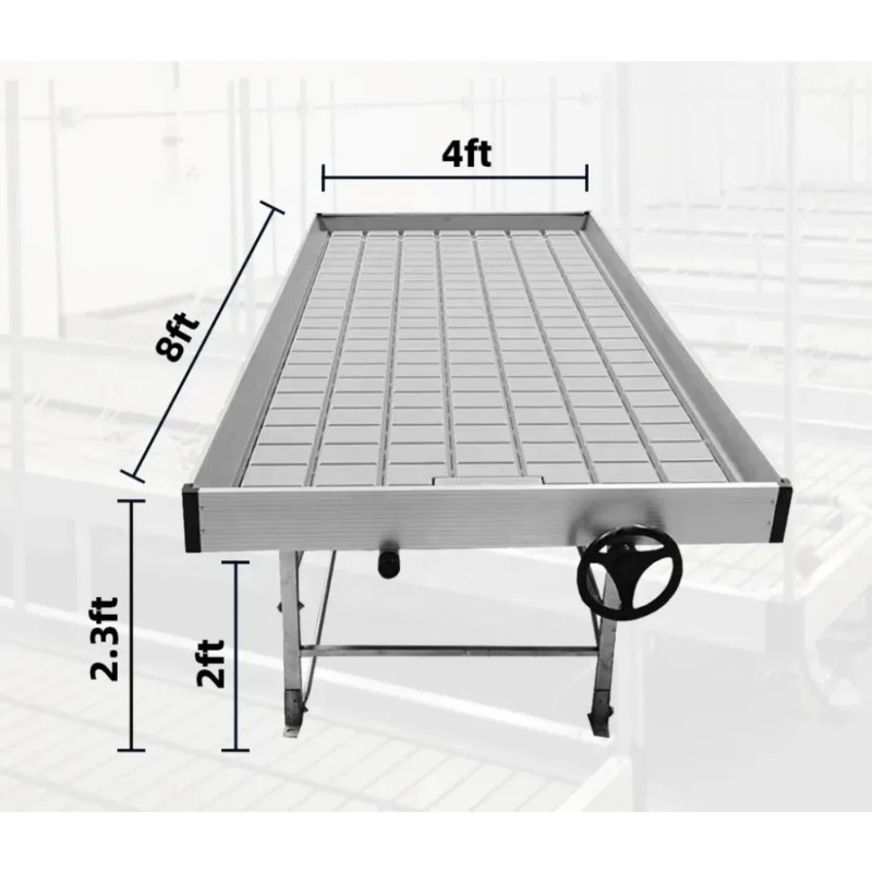 Tavoli scorrevoli per serre, v - Flood Tray Table recensione e prezzo